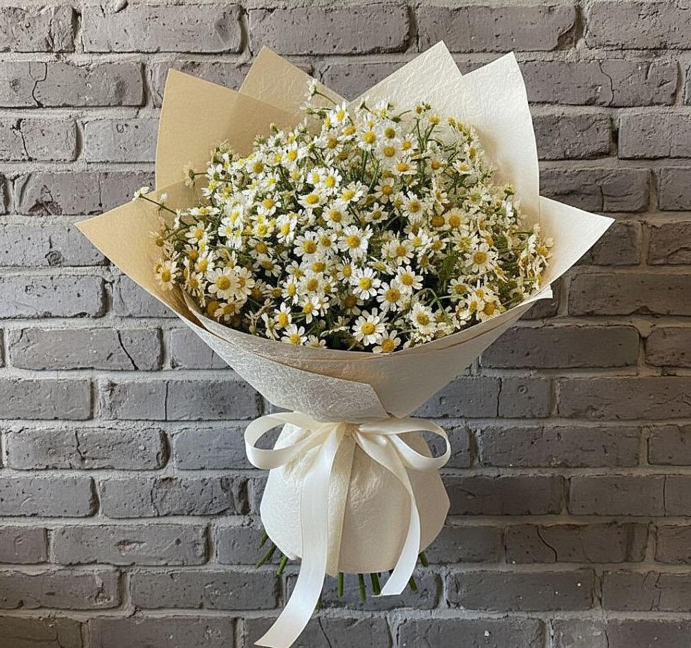 Букет цветов из: Ромашки в Кирсе