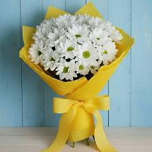 Букет цветов из:  Хризантемы #REPLACE_PRED# Кирсе