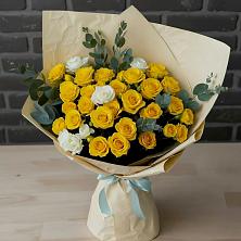 Букет цветов из:  Розы в Кирсе