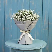 Букет цветов из:  Гипсофила в Кирсе