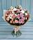 Букет цветов из: Хризантемы, Розы и Альстромерии в Кирсе