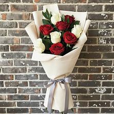 Букет цветов из:  Розы в Кирсе