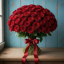Букет Красные розы Блэк Меджик в Кирсе