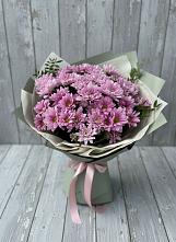 Букет цветов из:  Хризантемы в Кирсе