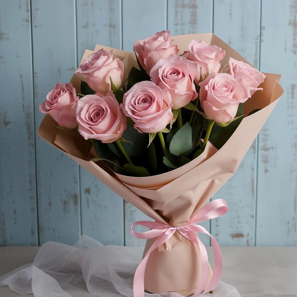 Букет цветов из: Розы в Кирсе