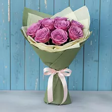 Букет Розы Фёрст Леди в Кирсе