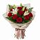 Букет цветов из: Лилии и Розы в Кирсе