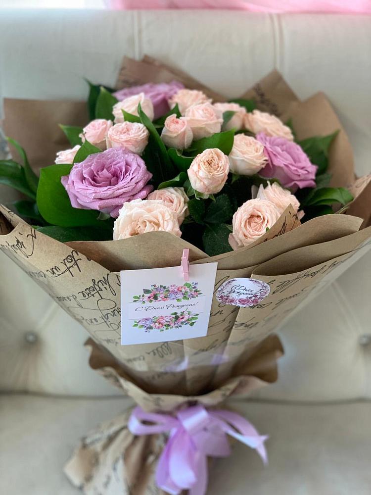 Букет цветов из: Розы в Кирсе