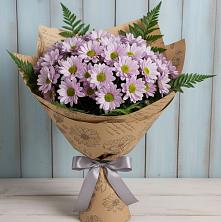 Букет цветов из:  Хризантемы в Кирсе