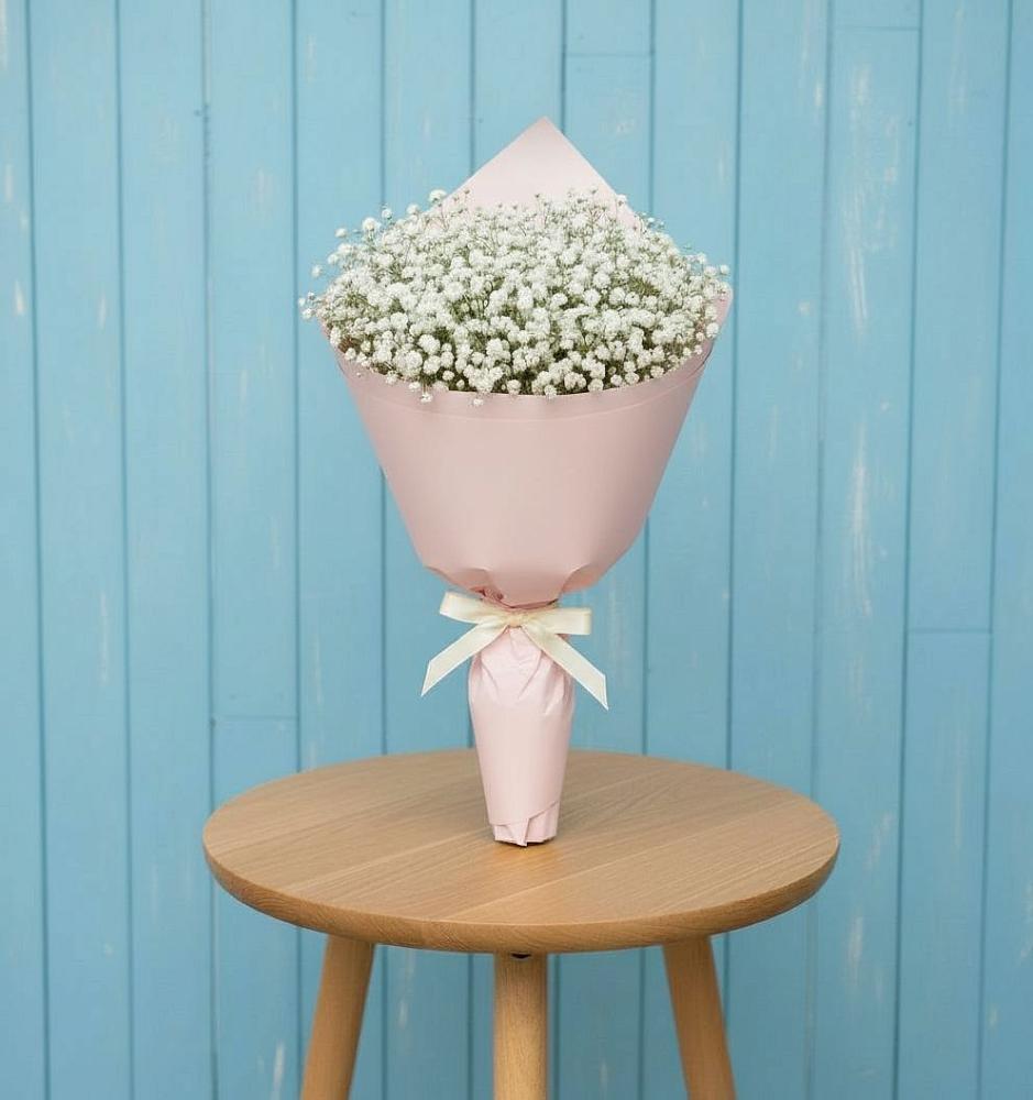 Букет цветов из: Гипсофила в Кирсе