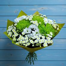 Букет цветов из:  Хризантемы в Кирсе