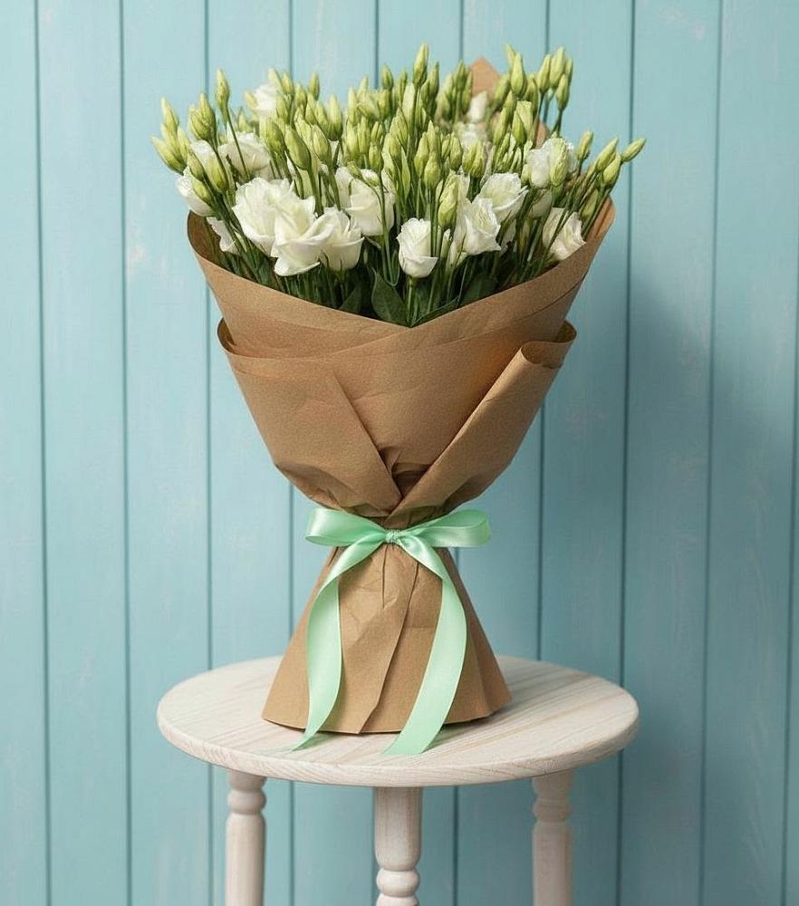 Букет цветов из: Лизиантусы в Кирсе