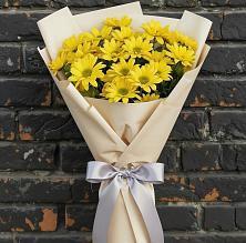 Букет цветов из:  Хризантемы в Кирсе