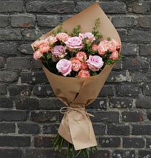 Букет цветов из:  Розы в Кирсе