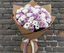 Букет цветов из:  Хризантемы в Кирсе