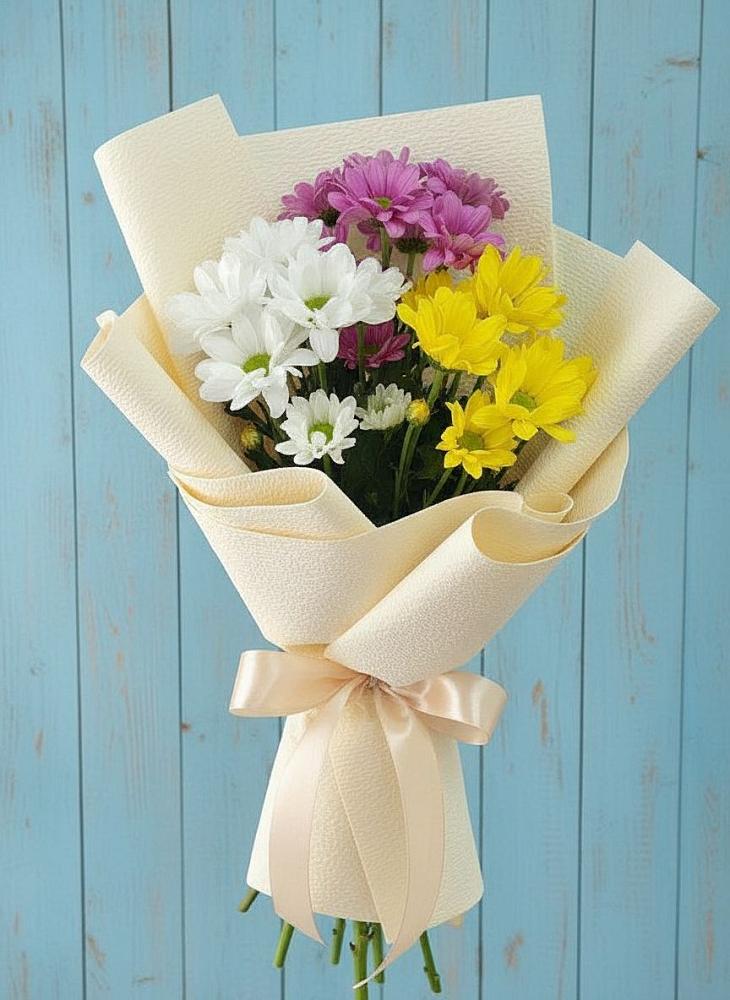 Букет цветов из: Хризантемы в Кирсе