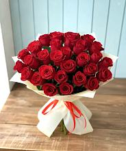 Букет 29 Красных роз в Кирсе