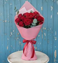 Букет цветов из:  Розы в Кирсе