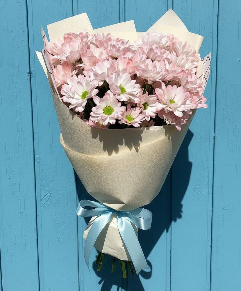 Букет цветов из: Хризантемы в Кирсе