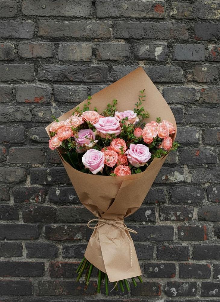 Букет цветов из: Розы в Кирсе