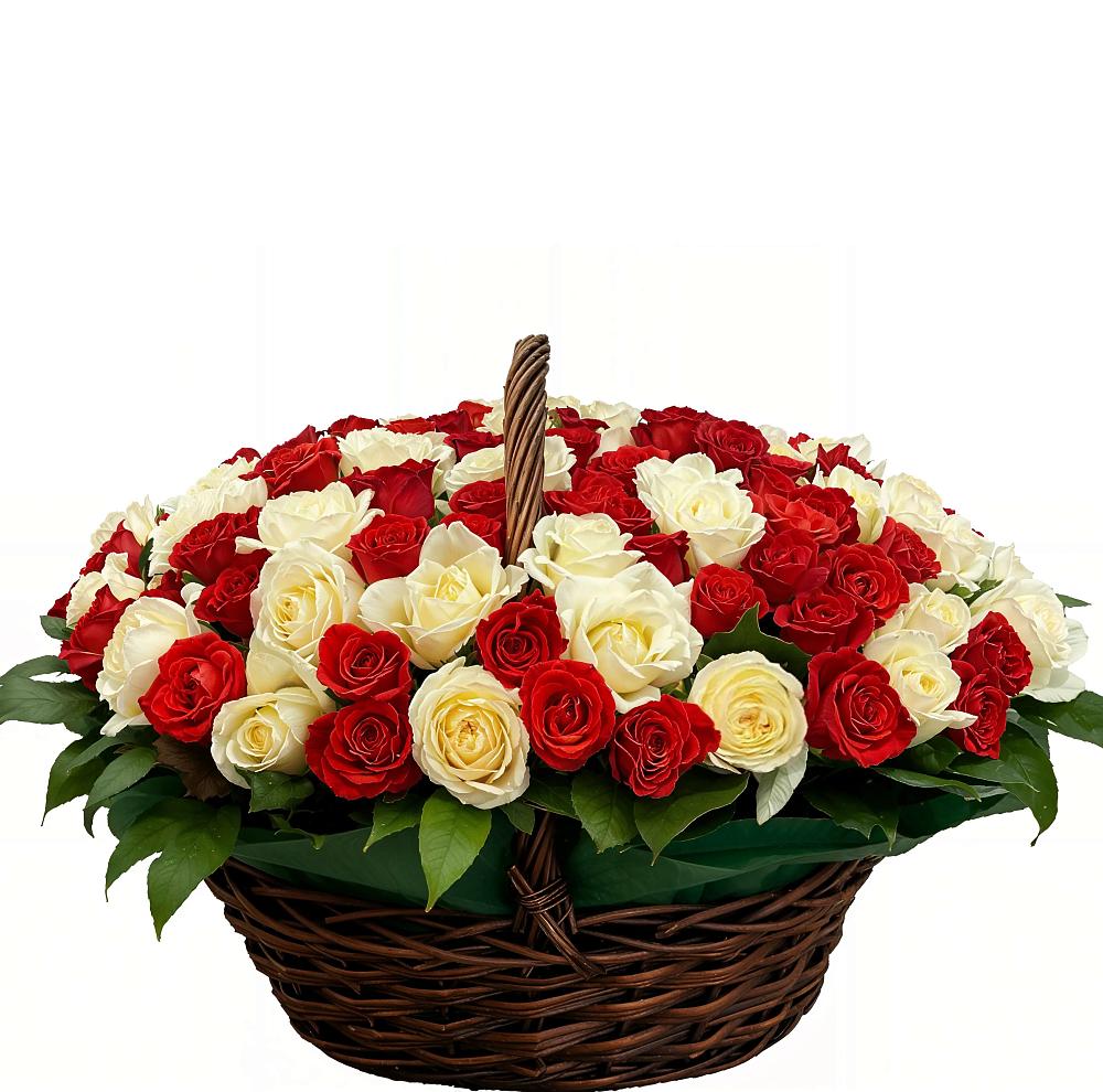 Премиум букет из: Розы в Кирсе