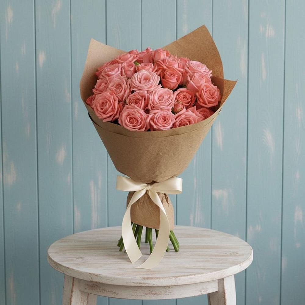 Букет цветов из: Розы в Кирсе